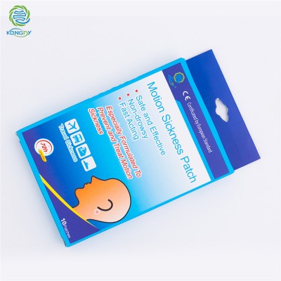 Ideal effect and beautiful price for motion sickness plaster nausea patch behind ear  patch