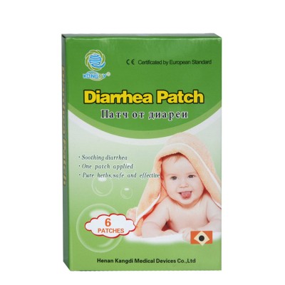 kongdy Medical hot selling baby anti diarrhea relief patch traditional Chinese herbal anti diarrhea patch